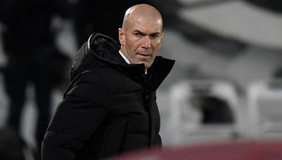 Zinedine Zidane confía en la recuperación de Real Madrid en LaLiga. (Foto: AFP)