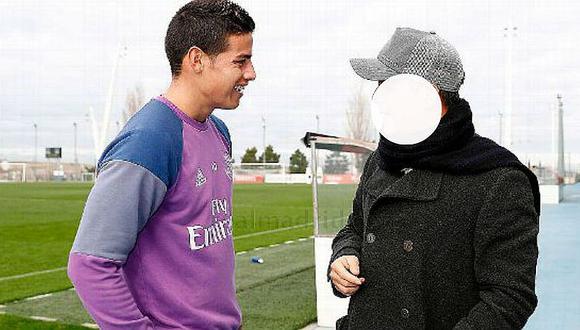 Real Madrid: cantante famoso visitó los entrenamientos del equipo [FOTO]