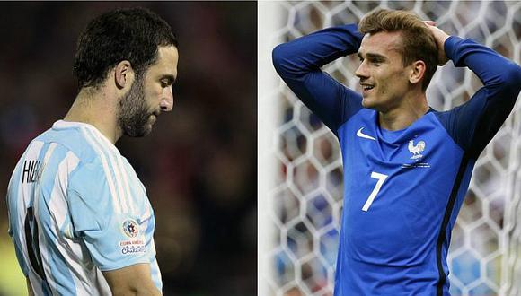 Eurocopa 2016: Antoine Griezmann fue comparado con Gonzalo Higuaín