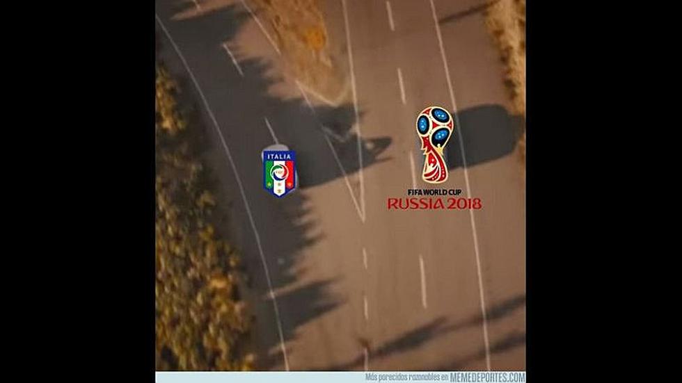 Italia es víctima de memes tras no clasificar a Rusia 2018