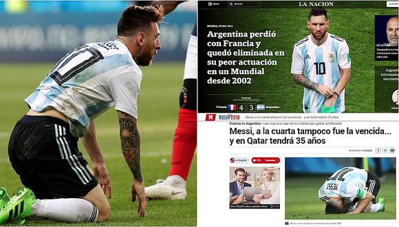 Así informaron los medios extranjeros sobre la eliminación de Argentina