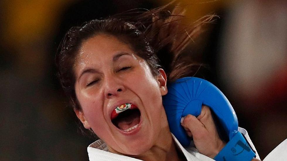 Alexandra Grande y el detalle lleno de peruanidad que utilizó en toda la competencia de karate | FOTO