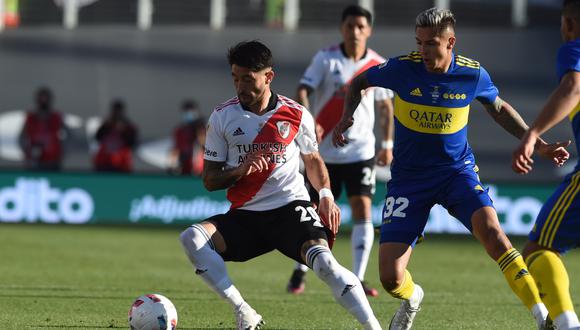 River Plate y Boca Juniors se enfrentaron en el partido por la fecha 14 de la Liga Profesional Argentina 2021.