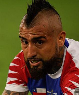 Arturo Vidal tiene 132 partidos y 32 goles con la selección de Chile. (Foto: AFP)