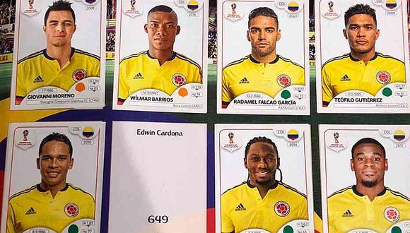 Colombia: 5 jugadores aparecieron en Panini y se quedaron sin Rusia 2018