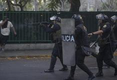 Universitario de Deportes | Disturbio entre la policía e hinchas que llegaron a la marcha pacífica | VIDEO 