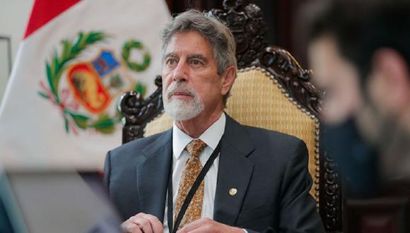 Presidente de la República del Perú, Francisco Sagasti, confirma muerte de líder senderista Jorge Quispe Palomino. (Foto: Presidencia de la República)