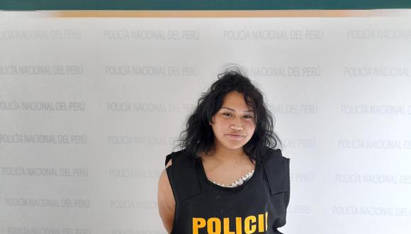 Mayra Aucayari, hija de uno de los criminales más peligroso que tuvo el país, 'Cholo Jacinto', fue detenida por agentes de la División de Investigación de Estafas de la Dirincri.