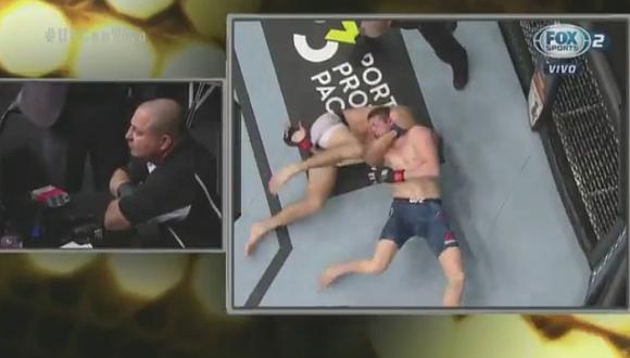 Insólito e histórico: UFC utilizó el 'VAR' para definir la pelea [VIDEO]