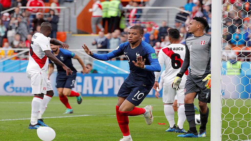 Perú vs Francia: Lo mejor del primer tiempo con la victoria francesa [FOTOS]