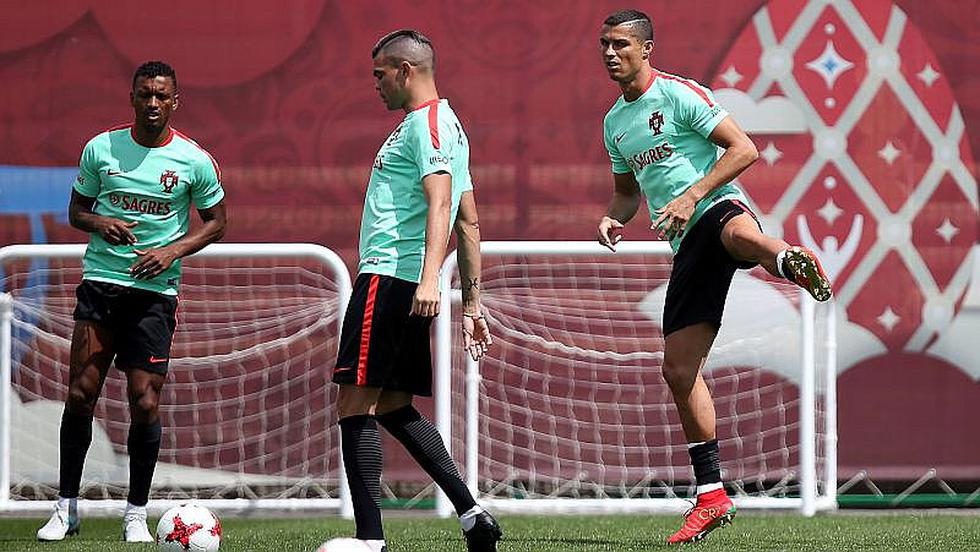 Cristiano Ronaldo atrae atención en Kazan con Portugal [FOTOS]