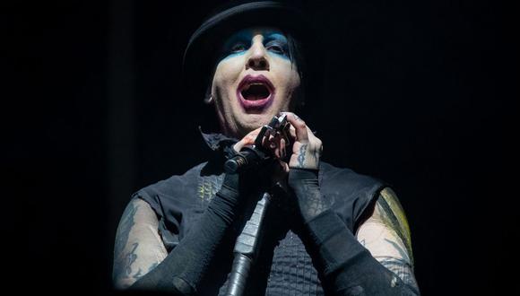 Marilyn Manson usó sus redes sociales para defenderse de acusaciones de abuso sexual. (Foto: SUZANNE CORDEIRO / AFP)