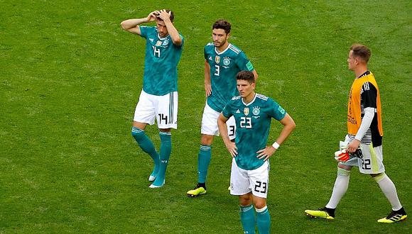 La disculpa de Alemania tras la temprana eliminación de Rusia 2018