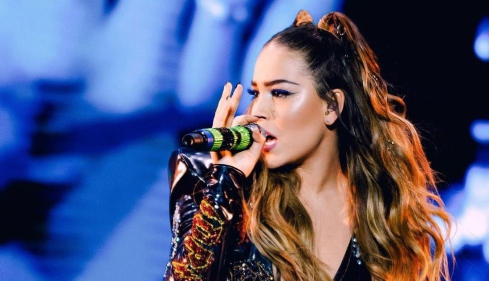 Danna Paola responde con dureza a participante de “La Academia” que la insultó (Foto: Instagram)