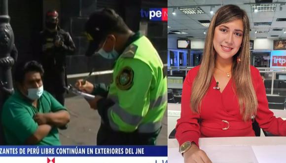 La periodista Sofía Gallegos hizo la denuncia pública en su cuenta de Twitter y luego explicó los hechos.
