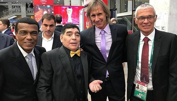 Ricardo Gareca y el día que fue sorprendido por Maradona en su cumpleaños