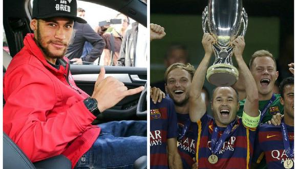 Barcelona: Neymar celebró desde casa el título de la Supercopa