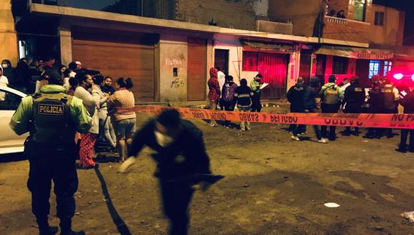 El doble asesinato ocurrió en la cuadra 4 del jirón Marco Polo, en el Callao. (Foto: César Grados/@photo.gec)