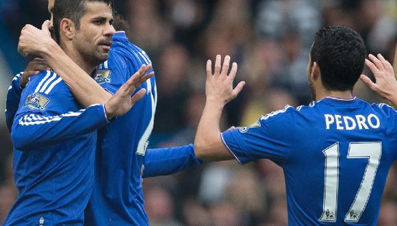 Chelsea vence 2-0 al Aston Villa con doblete de Diego Costa [VIDEO]