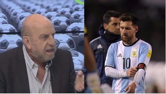 Periodista Horacio Pagani criticó la forma en que clasificó Argentina