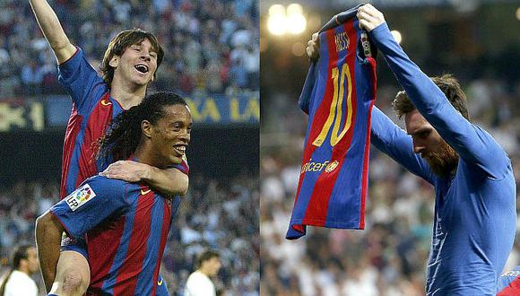Ronaldinho manda este mensaje a Lionel Messi por gol 500 con Barcelona (VIDEO)