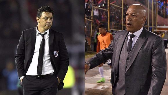 Marcelo Gallardo elogió a Roberto Mosquera: "Le tengo mucho respeto"