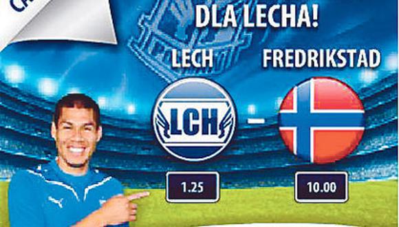 Con Rengifo en el atque, Lech Poznan juega hoy por la Euro Liga