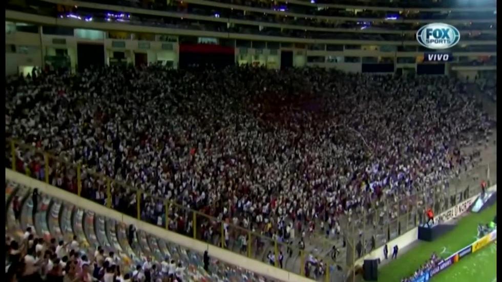 'U' 1-0 Carabobo: los ángulos del gol de Alonso y el rugido ‘crema’ por Libertadores [FOX Sports]