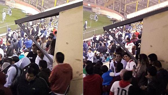 Universitario: Quintero fue ovacionado por hinchas en la tribuna