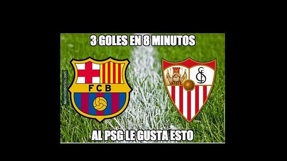 Barcelona: los memes del triunfo ante el Sevilla [VIDEO]