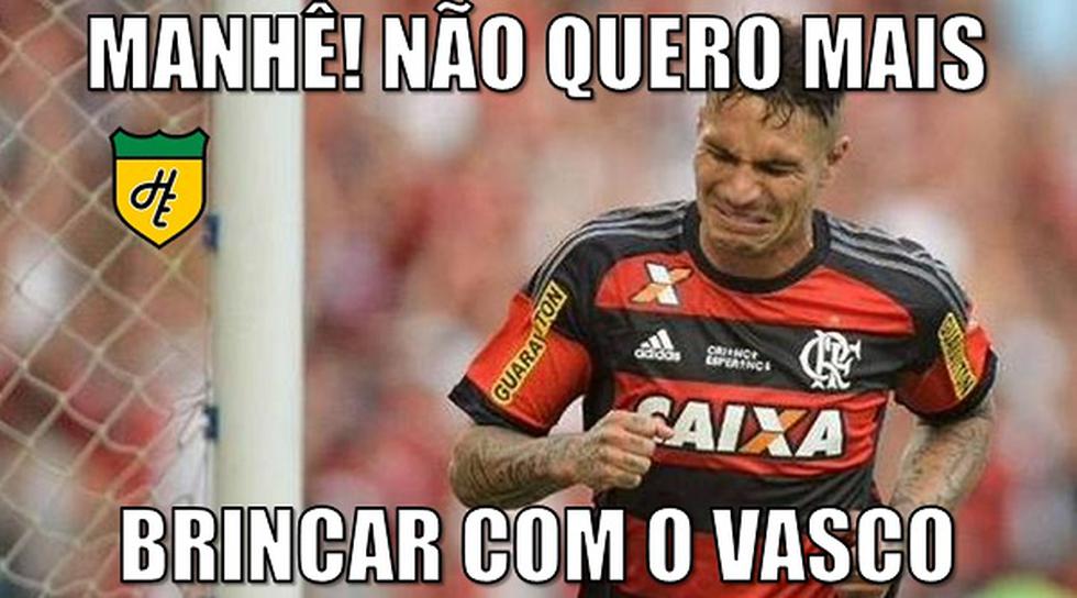 Paolo Guerrero: Memes tras derrota del Flamengo contra Vasco Da Gama