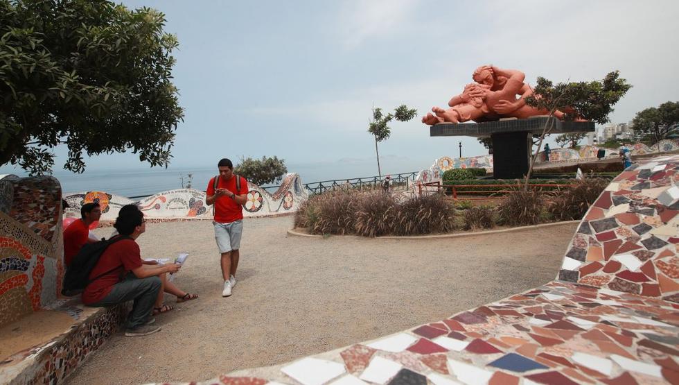 El parque del amor es uno de los más conocidos de la capital. (Archivo / El Comercio)