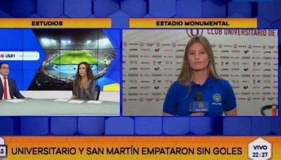 Universitario de Deportes | Alexandra Del Solar llamó 'malcriado' a Ángel Comizzo tras desplante con reportera | VIDEO