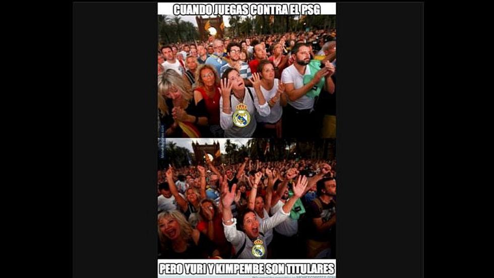 Real Madrid vs. PSG: memes inundan redes sociales tras partidazo [FOTOS]