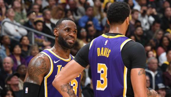 Lakers busca su cuarto triunfo consecutivo en la temporada de NBA ante Hawks. (Foto: AFP)