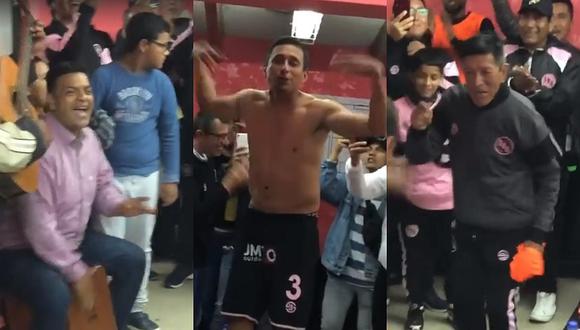 El emotivo festejo en los vestuarios del Sport Boys tras el triunfo ante Melgar en el Callao | VIDEO