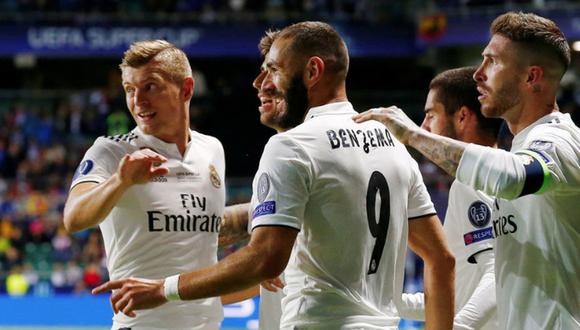 Real Madrid intentará sumar tres puntos ante el Barcelona que lo coloquen como único líder de LaLiga Santander. (Foto: Agencias)