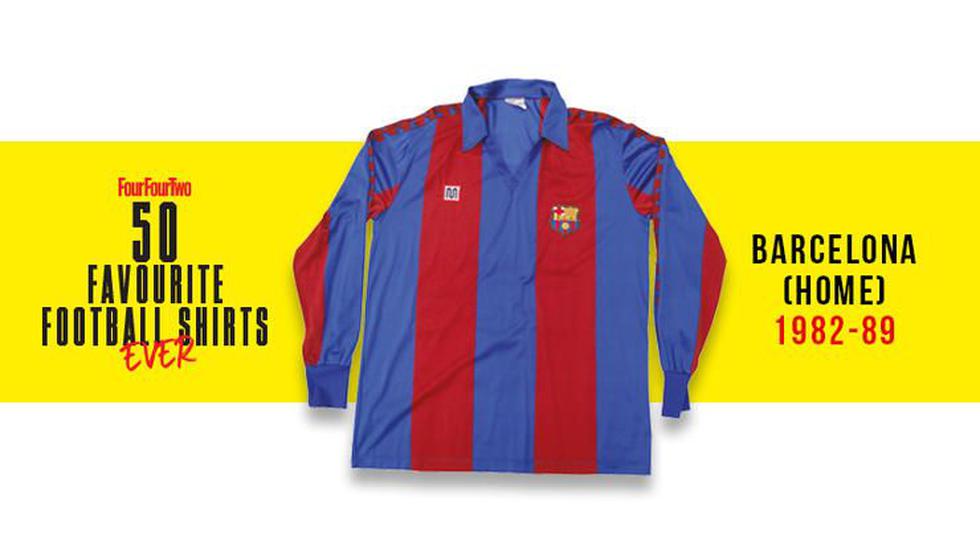 Las 50 mejores camiseta de la historia para la revista FourFourTwo. (Foto: FourFourTwo)