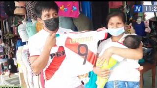 Bebé es nombrado Lapadula en homenaje al delantero de la selección peruana
