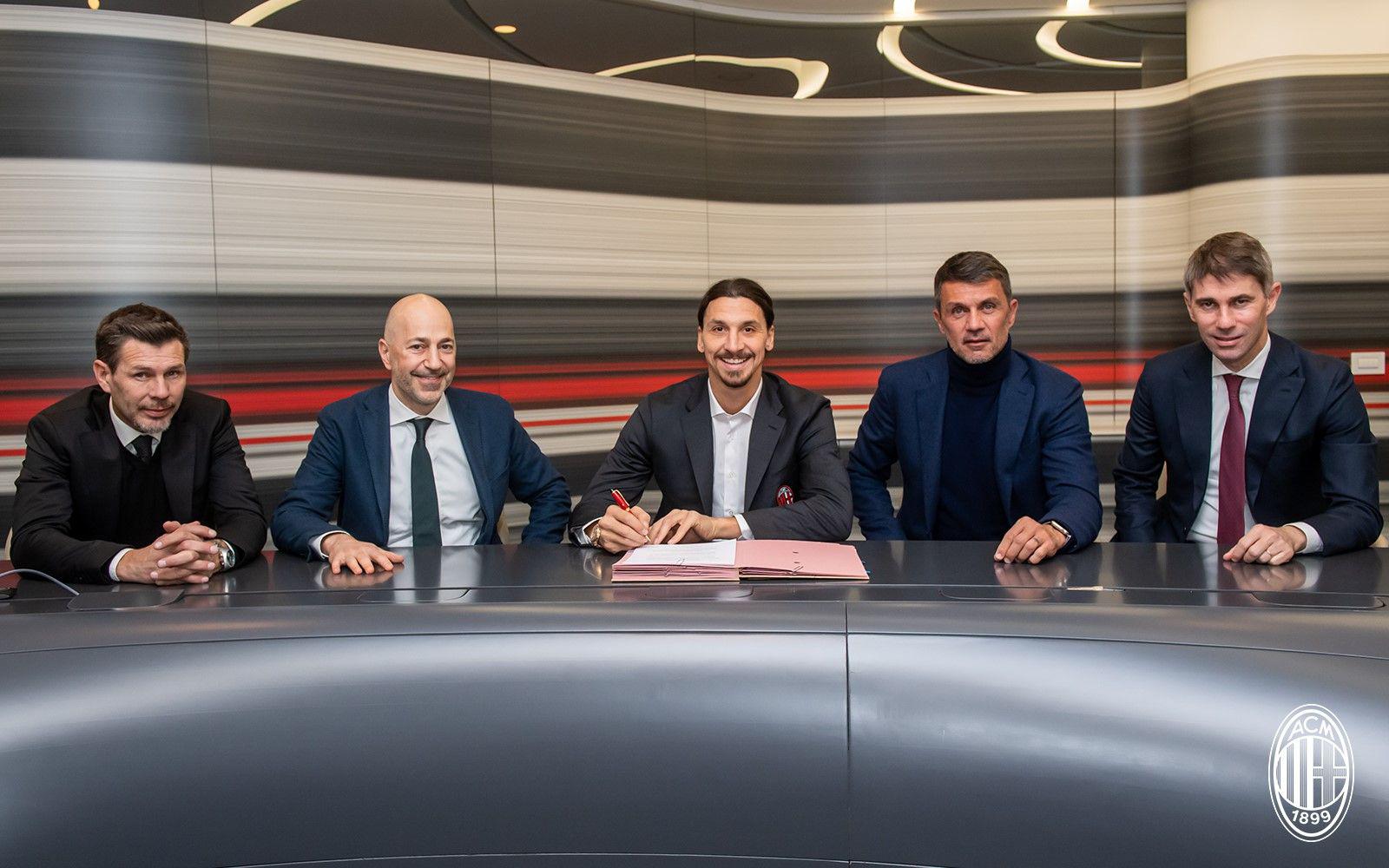 Ibrahimovic jugará en AC Milan hasta el final de la temporada. (Foto: AC Milan)