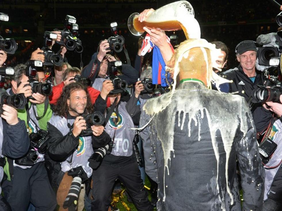 Copa de Alemania: La celebración de Claudio Pizarro y Bayern Munich [FOTOS]