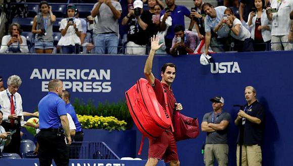 Roger Federer y su insólita explicación tras su eliminación del US Open 