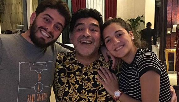 Diego Maradona se mete tremenda rumba y terminó así (VIDEO)