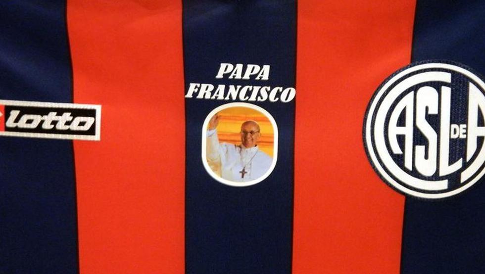 San Lorenzo vestirá camiseta con dedicatoria al Papa Francisco [FOTOS]