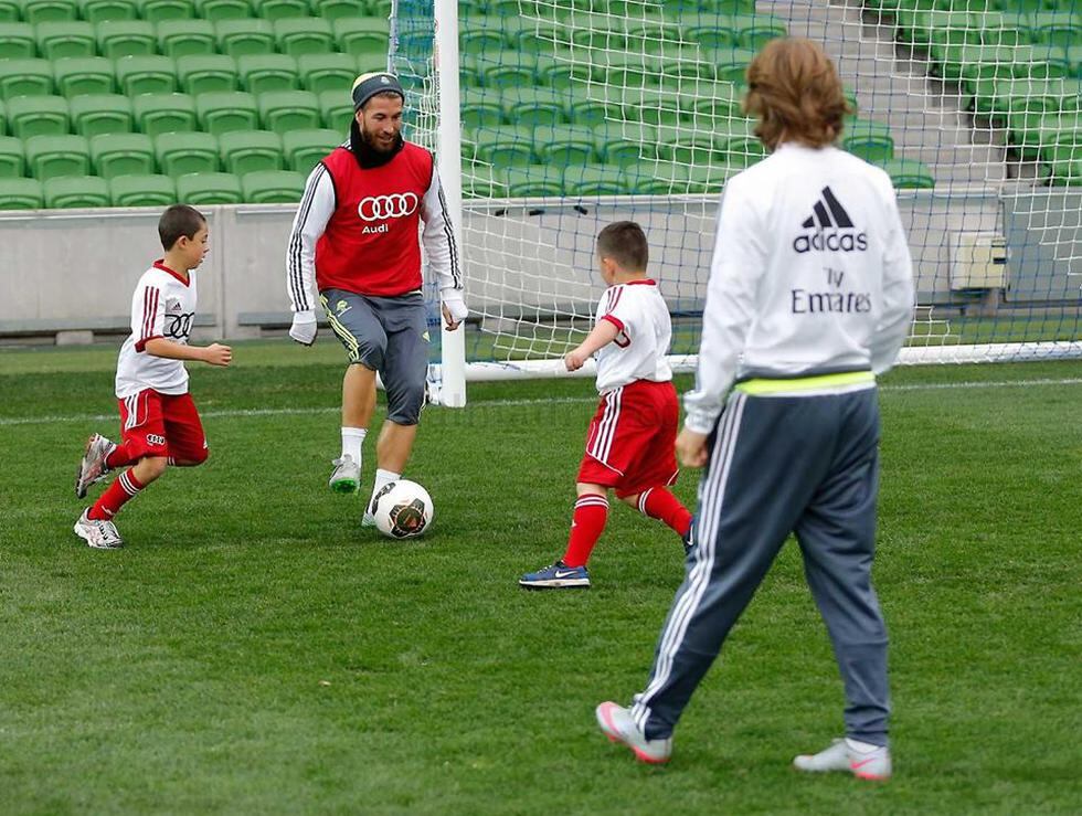 Real Madrid: Entrenamiento con presencia de niños en Australia [GALERÍA]