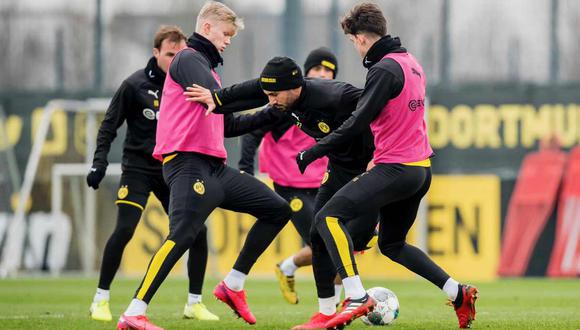 El Borussia Dortmund vuelve a los entrenamientos de forma limitada por el coronavirus. (Foto: @BVB)