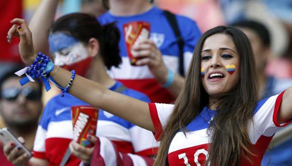 Estados Unidos tuvo la mayor hinchada en el Mundial Brasil 2014 