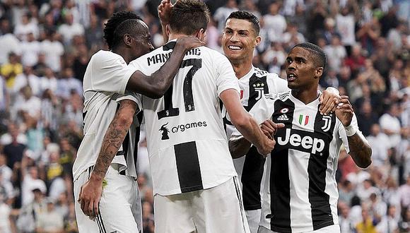 Juventus venció 2-0 a Lazio: Con Cristiano Ronaldo por la Serie A