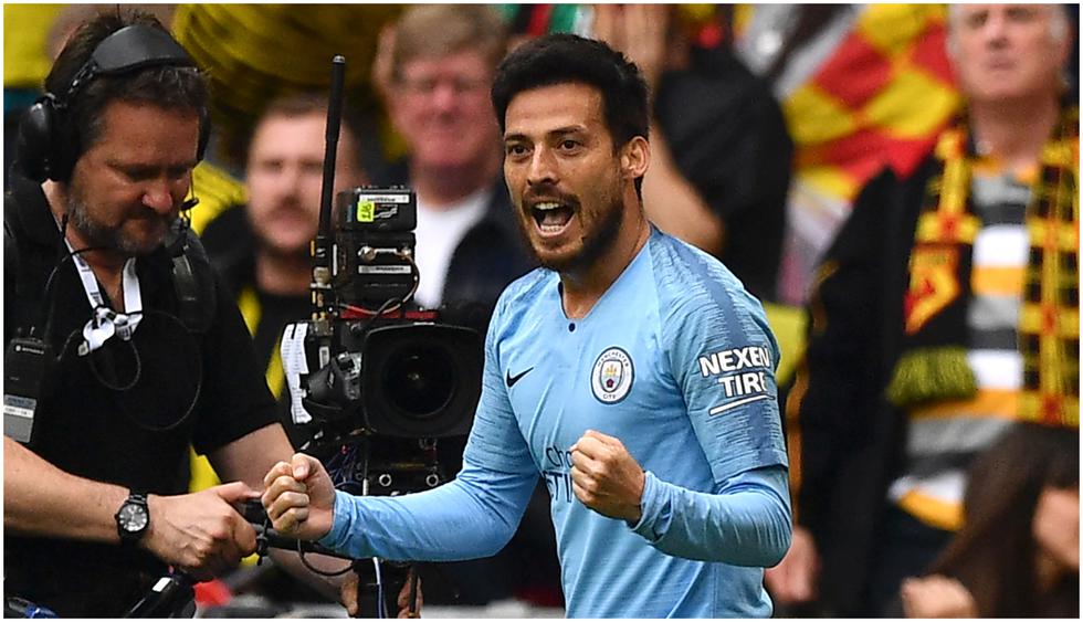 Edad 34: David Silva juega en Manchester City y está valorizado en 16,2 millones de dólares (Foto AFP)