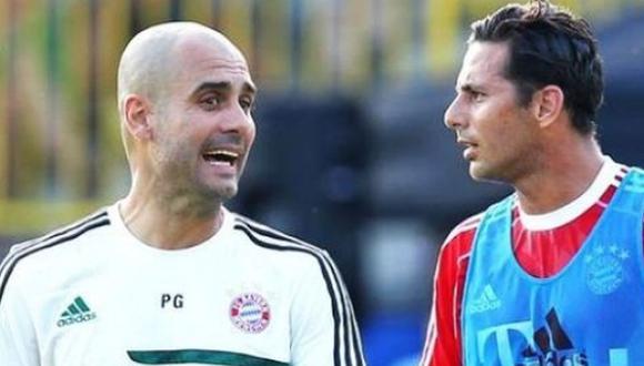 Claudio Pizarro: Guardiola propone que siga en Bayern Munich como asistente
